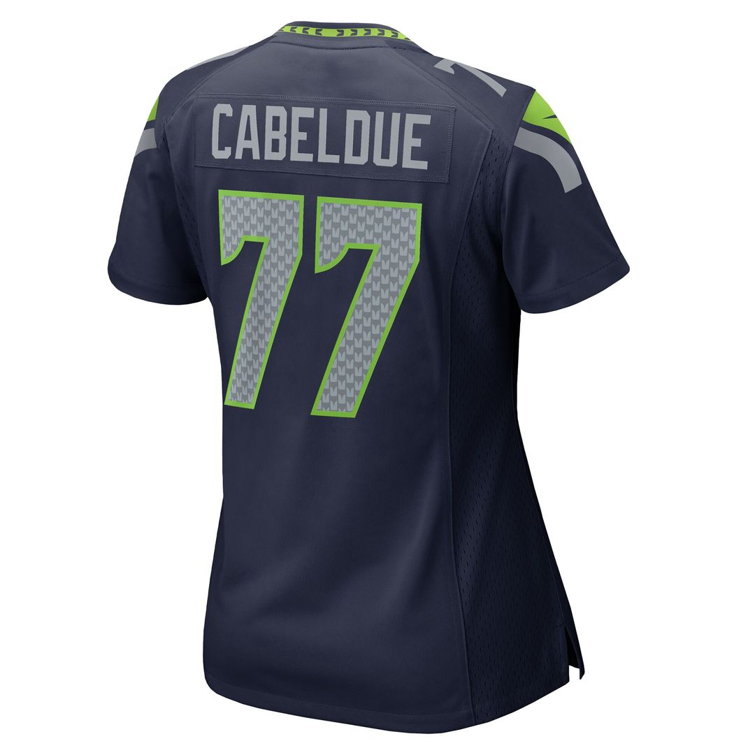 Bryce Cabeldue Seattle Seahawks Nike Women's Team Game Official Jersey -  College Navy