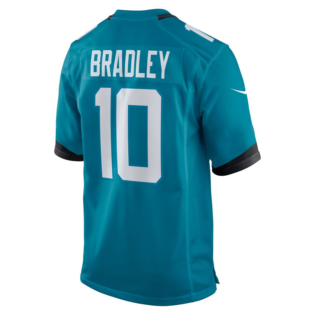 Carter Bradley Jacksonville Jaguars Nike Team Game Jersey - Teal