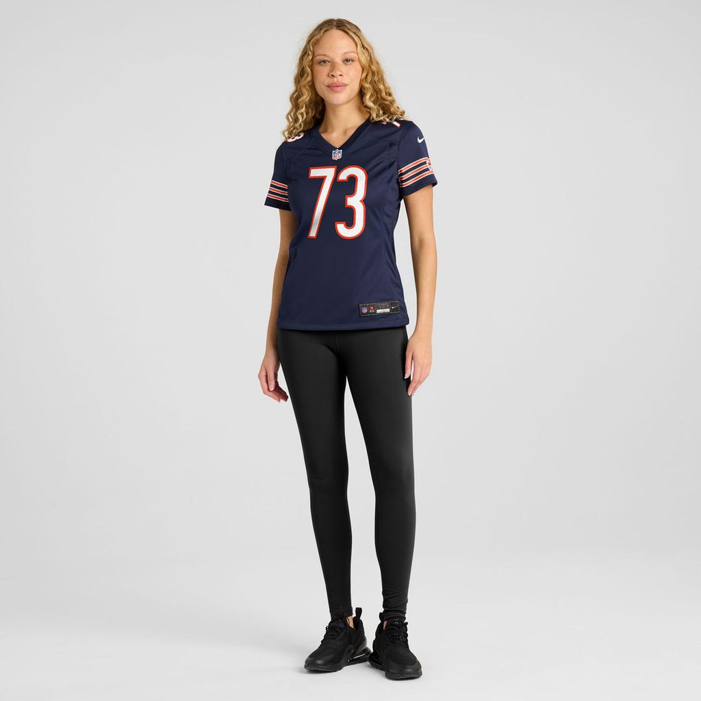 Jonah Jackson Chicago Bears Nike Women's Team Game Official Jersey -  Navy