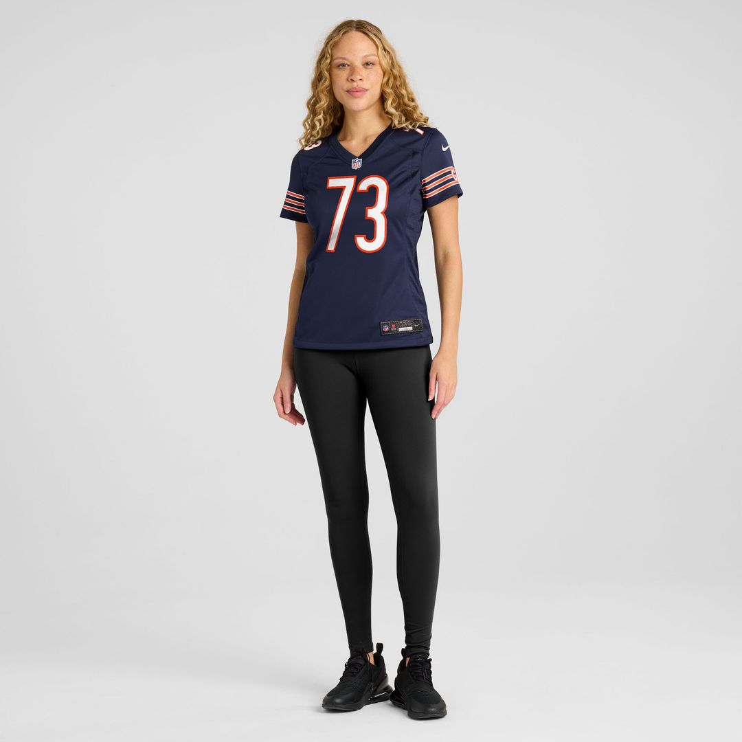 Jonah Jackson Chicago Bears Nike Women's Team Game Official Jersey -  Navy