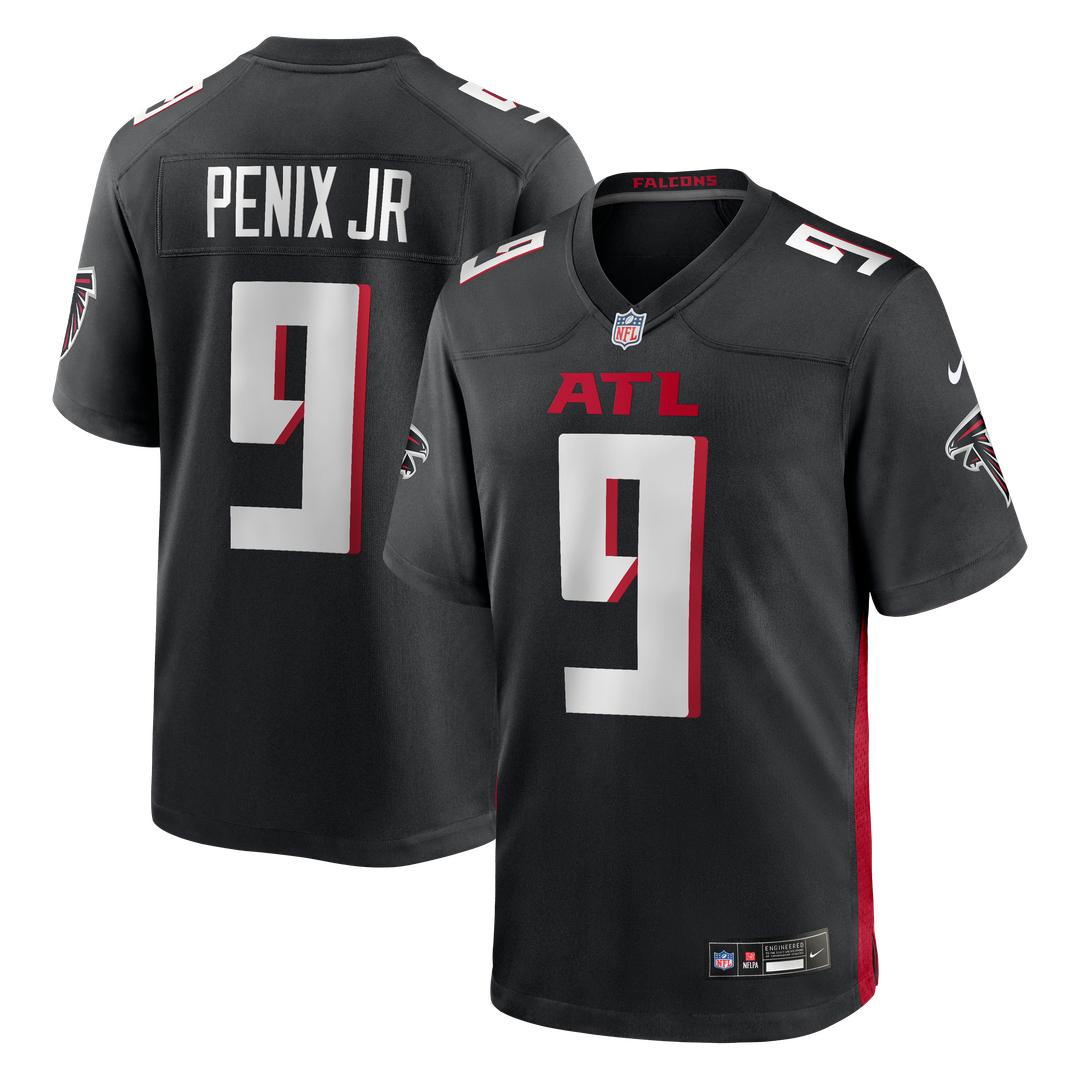 Michael Penix Jr. Atlanta Falcons Nike  Player Game Official Jersey - Black