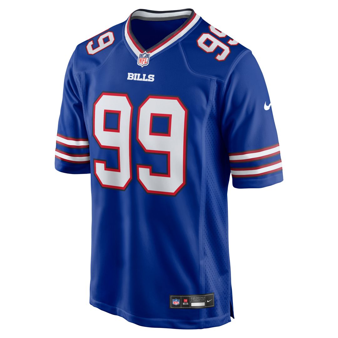 T.J. Parker Buffalo Bills Nike Game Official Jersey - Royal