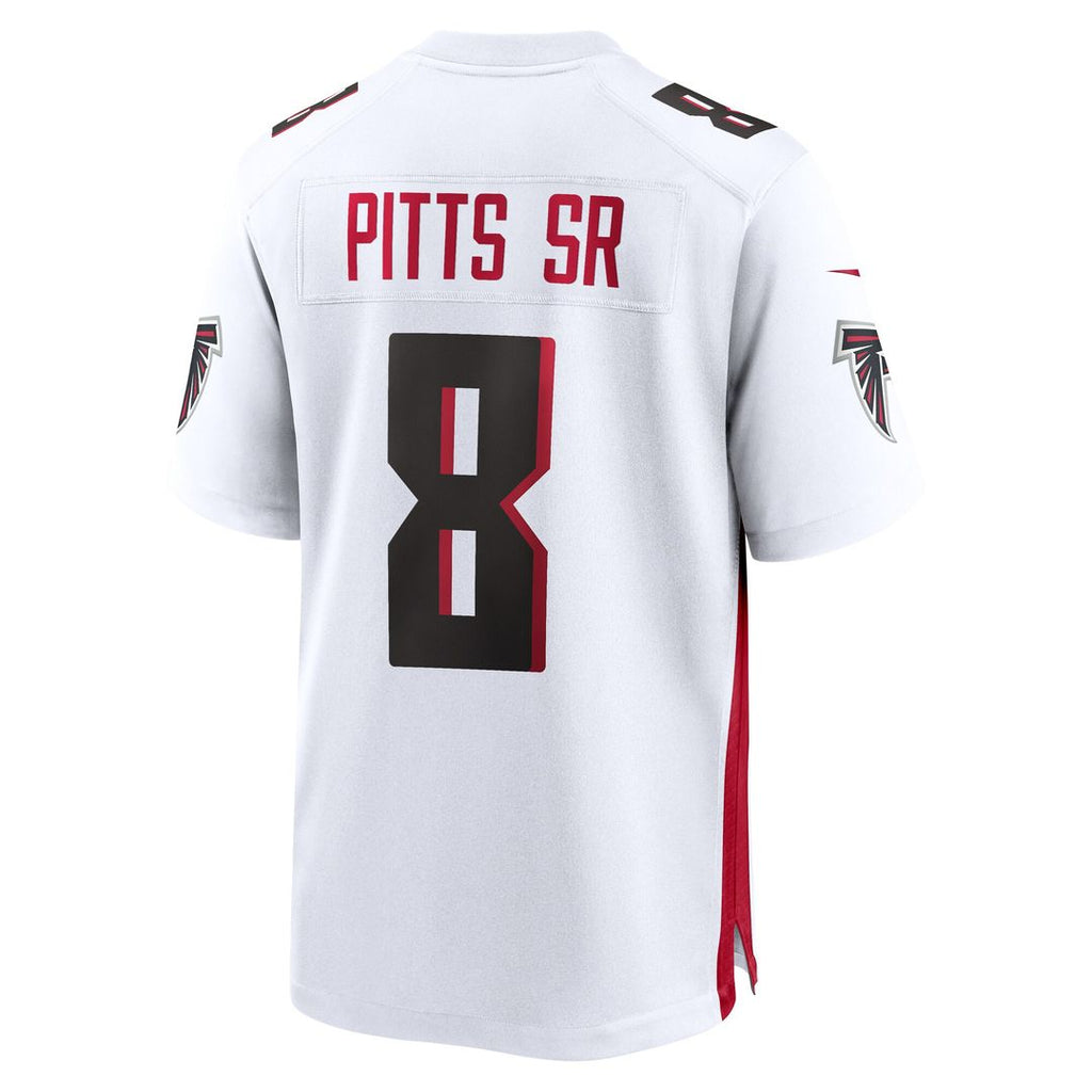 Kyle Pitts Sr. Atlanta Falcons Nike White  Game Official Jersey - White