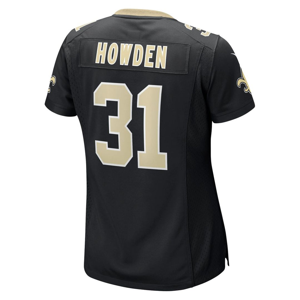 Jordan Howden New Orleans Saints Nike Women's Team Game Official Jersey -  Black