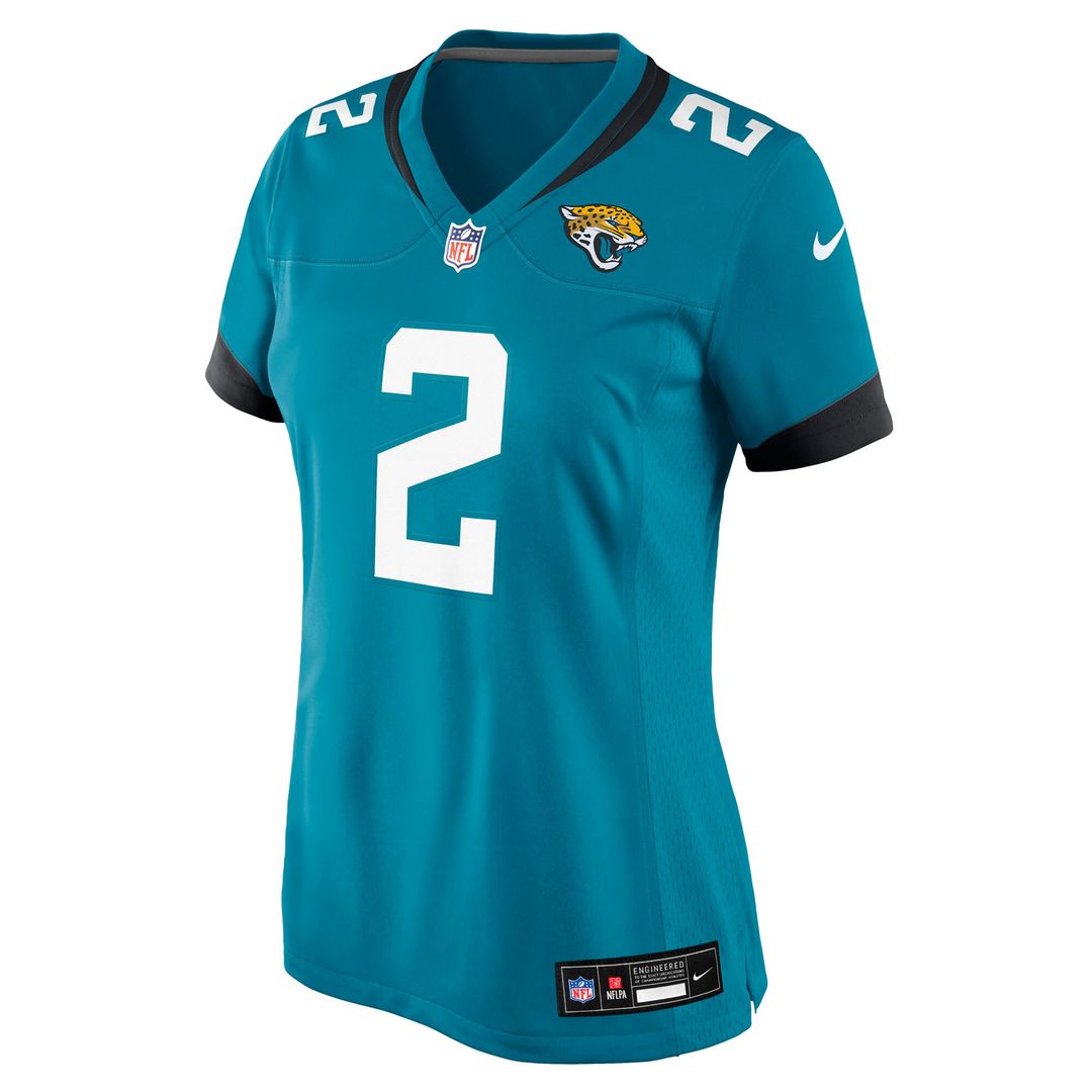 Jourdan Lewis Jacksonville Jaguars Nike Women's Team Game Official Jersey -  Teal