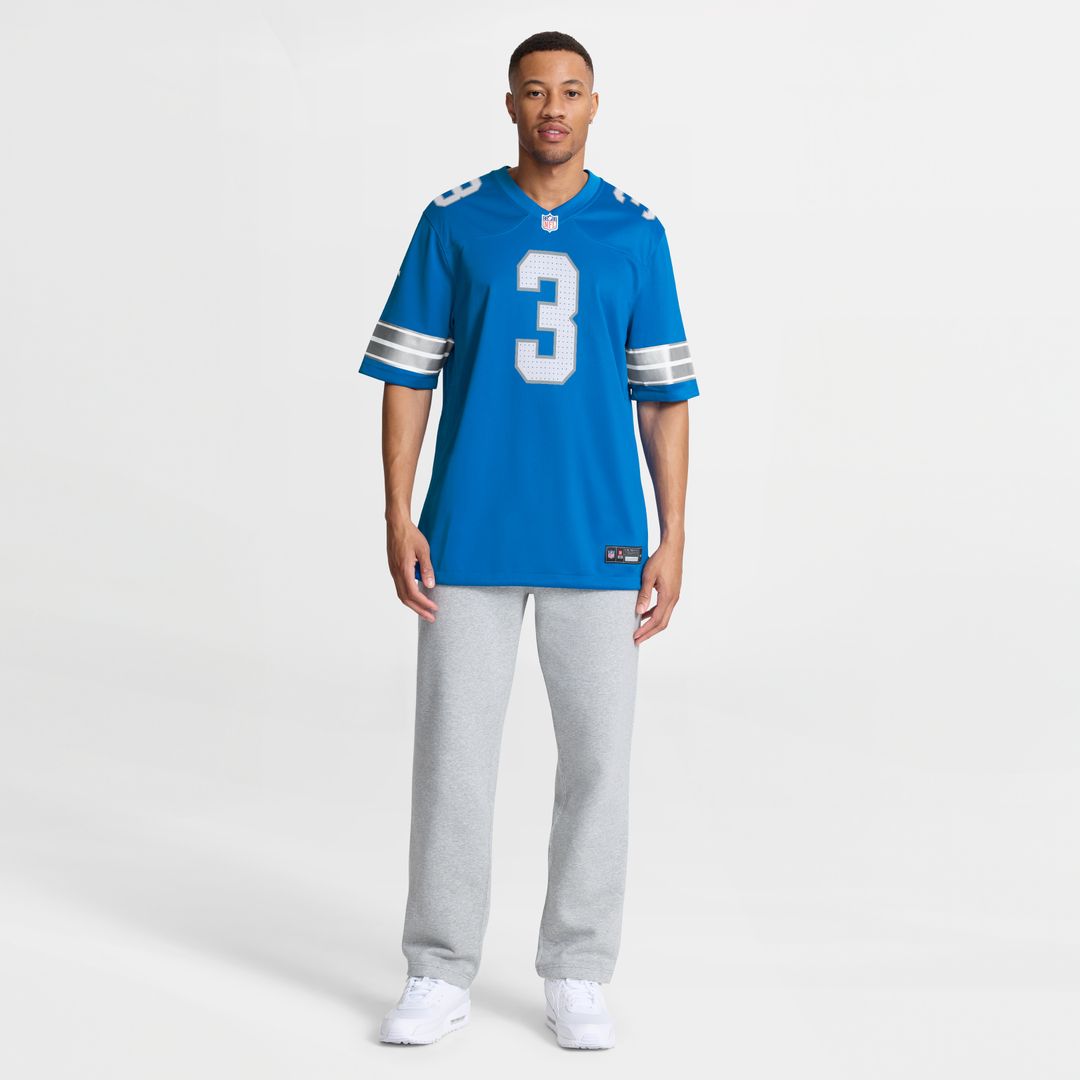 Jack Fox Detroit Lions Nike Team Game Official Jersey -  Blue