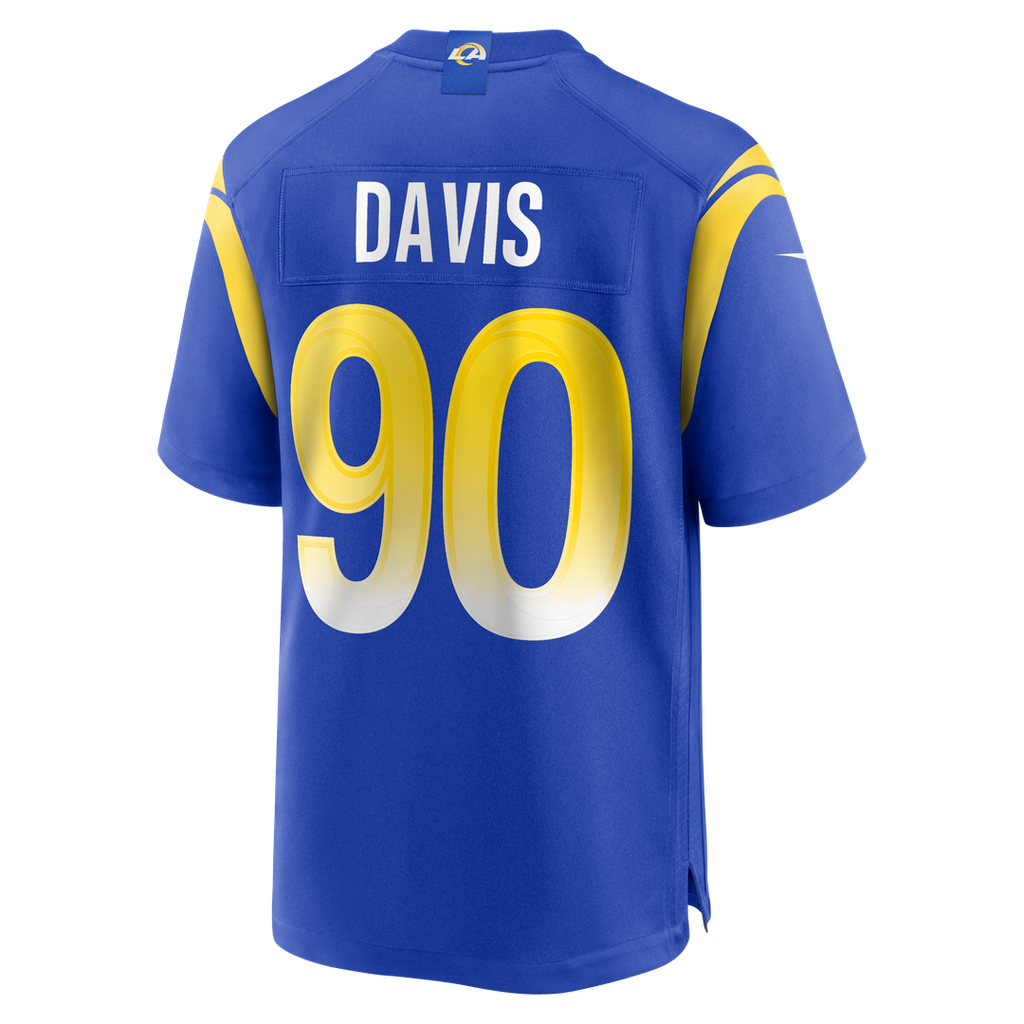 Tyler Davis Los Angeles Rams Nike Team Game Jersey - Royal
