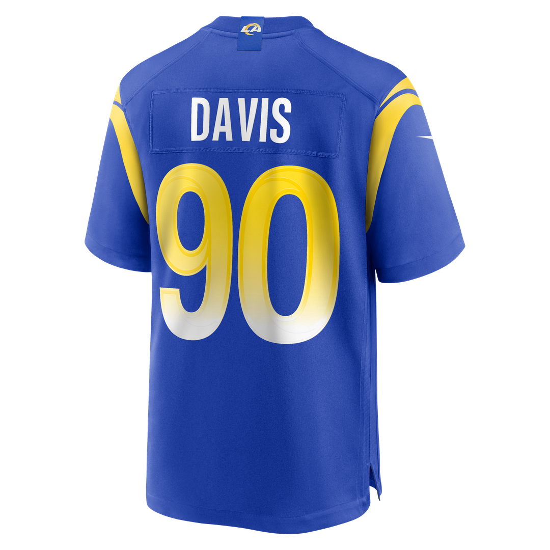 Tyler Davis Los Angeles Rams Nike Team Game Jersey - Royal