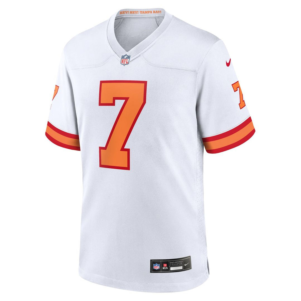 Bucky Irving '76 Tampa Bay Buccaneers Nike  Game Official Jersey - White