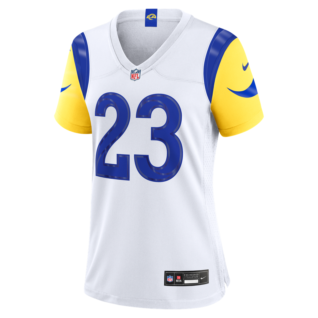 Kyren Williams Los Angeles Rams Nike Women's Game Official Jersey - White