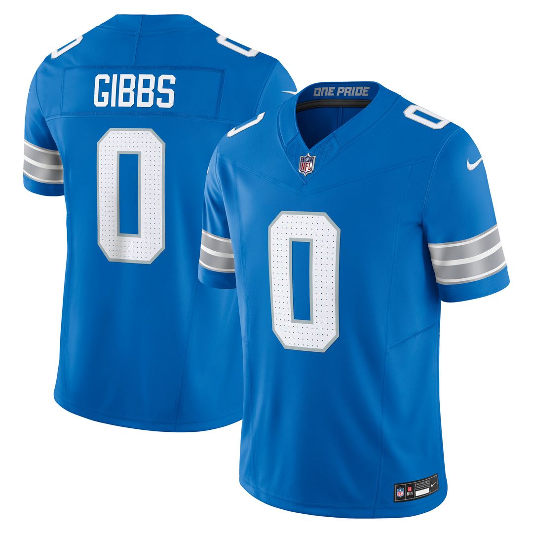 Jahmyr Gibbs Detroit Lions Nike 2nd Alternate Vapor F.U.S.E. Limited Official Jersey - Black
