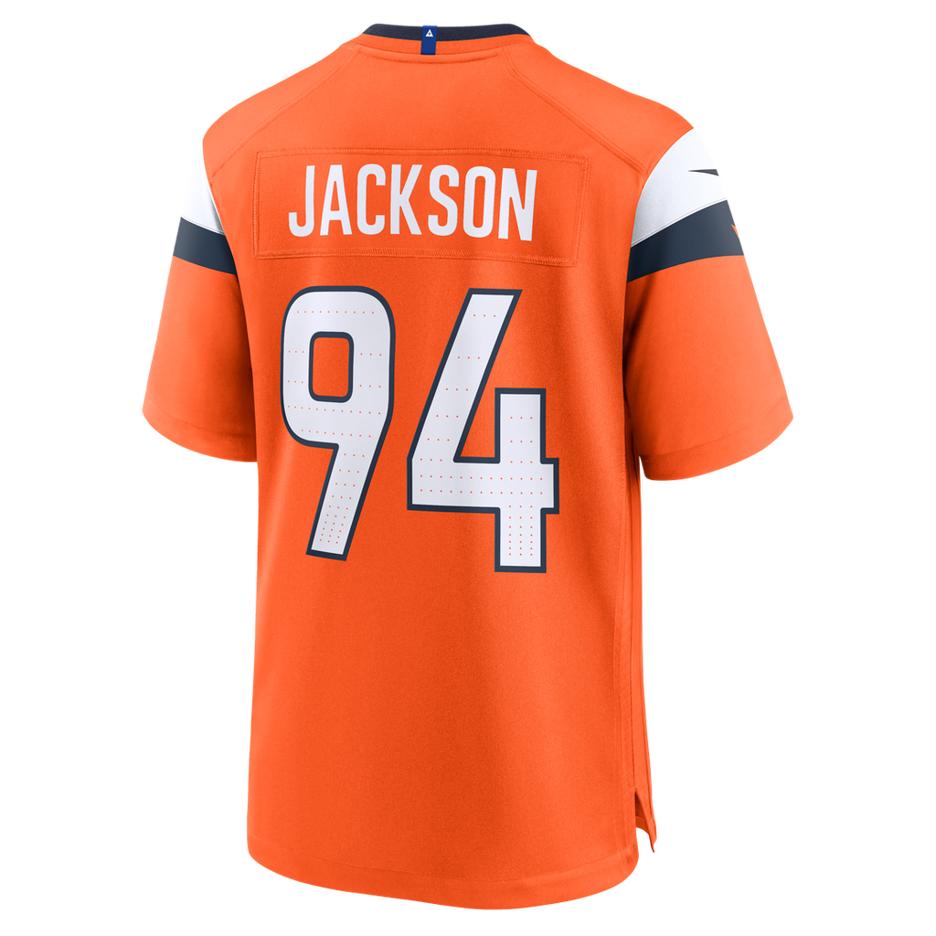 Jordan Jackson Denver Broncos Nike Team Game Jersey - Orange