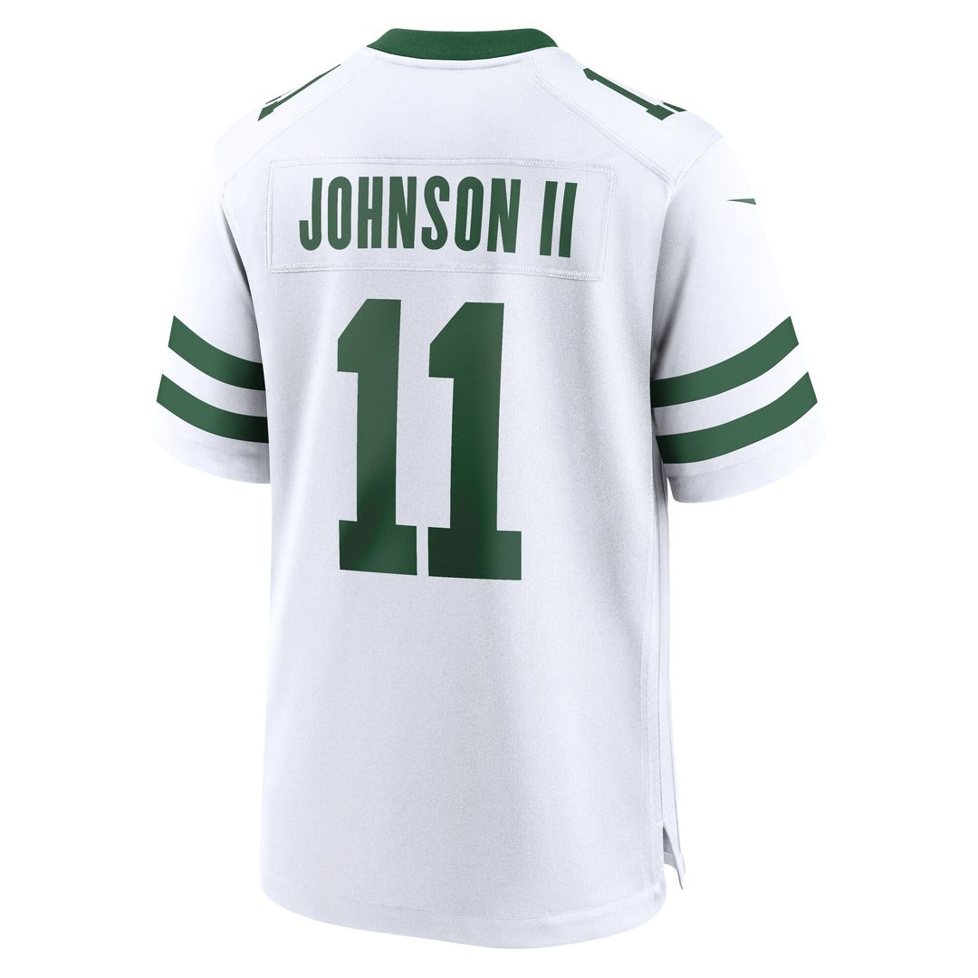 Jermaine Johnson II New York Jets Nike Game Official Jersey - Legacy White