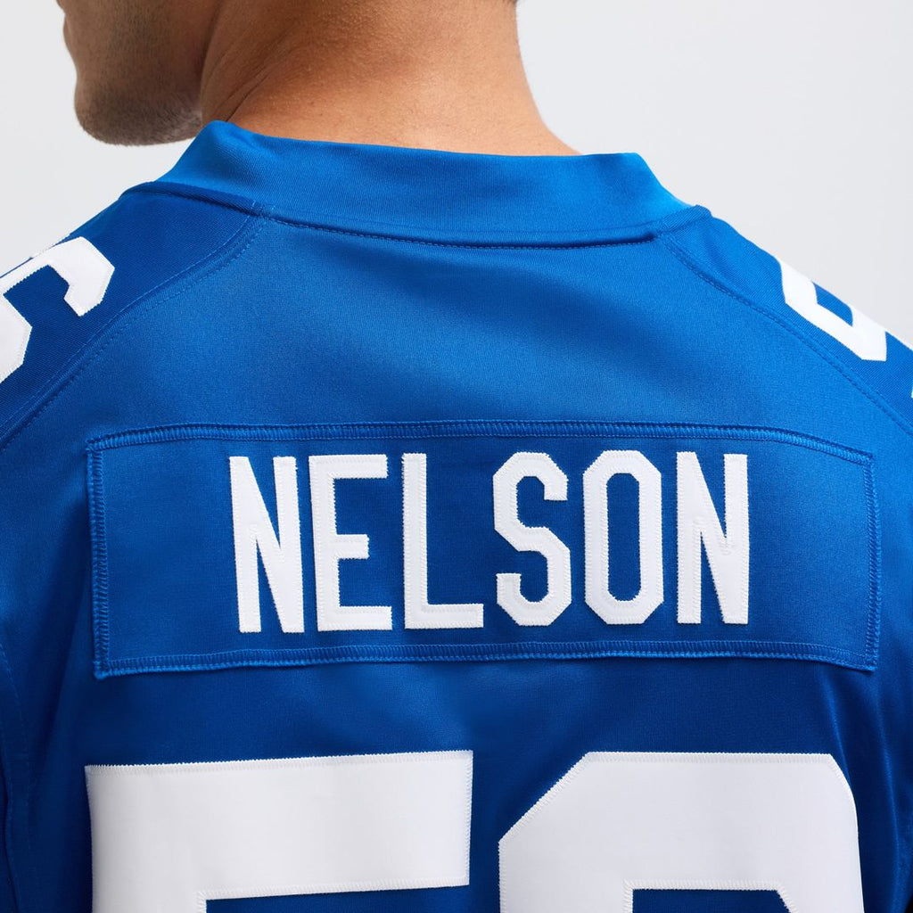 Men's Nike Quenton Nelson Royal Indianapolis Colts Alternate Vapor Limited Official Jersey