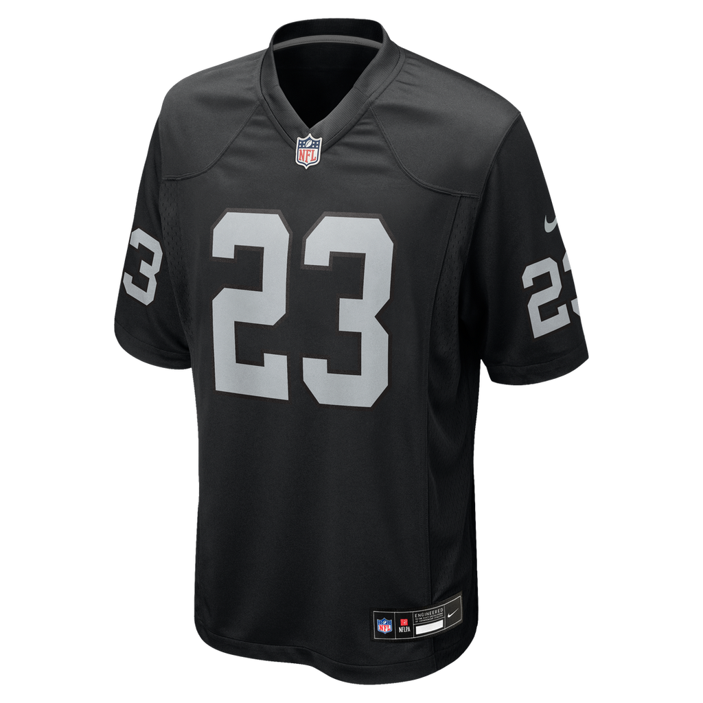 Dylan Laube Las Vegas Raiders Nike Team Game Jersey - Black