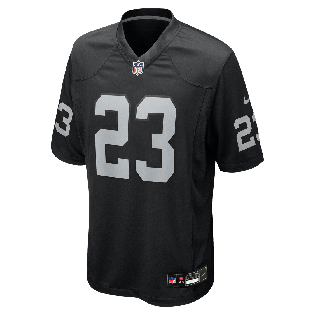 Dylan Laube Las Vegas Raiders Nike Team Game Jersey - Black