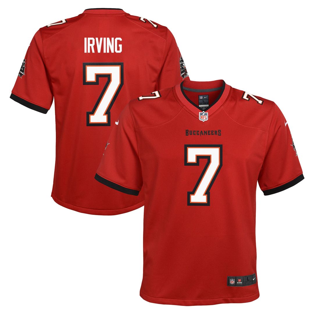 Bucky Irving Tampa Bay Buccaneers Nike Youth Alternate Game Official Jersey - Orange