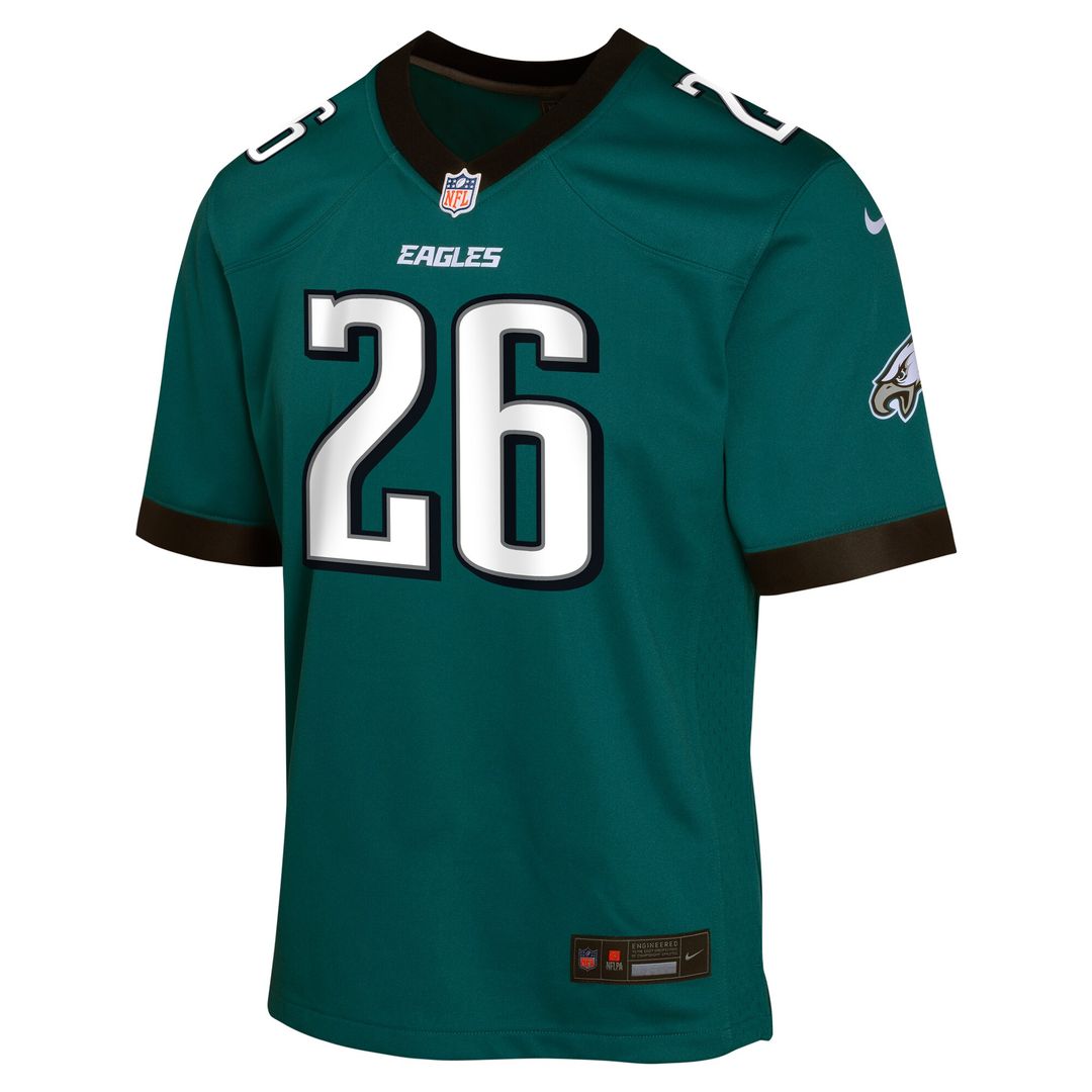 Saquon Barkley Philadelphia Eagles Nike Youth Game Official Jersey - Green