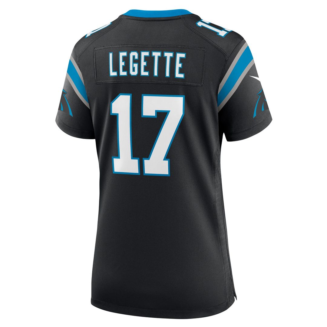 Xavier Legette Carolina Panthers Nike Women's Game Jersey - Black