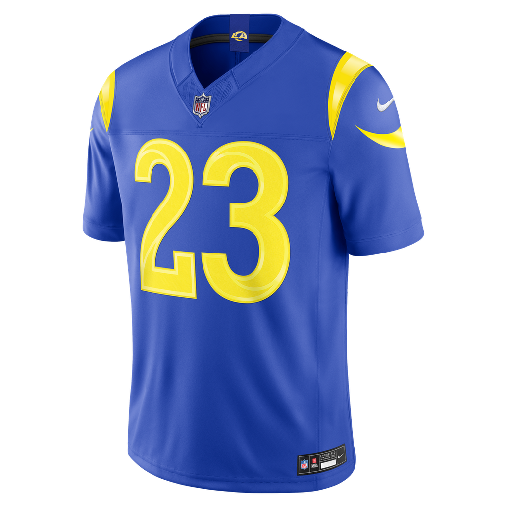 Kyren Williams Los Angeles Rams Nike Vapor F.U.S.E. Stitched Limited Official Jersey - Royal