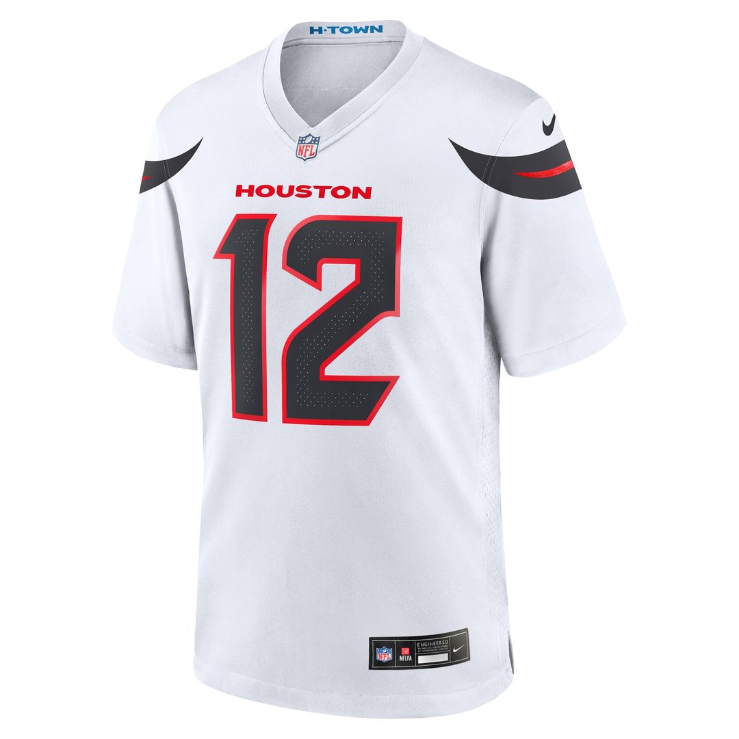 Nico Collins Houston Texans Nike Game Official Jersey - Navy