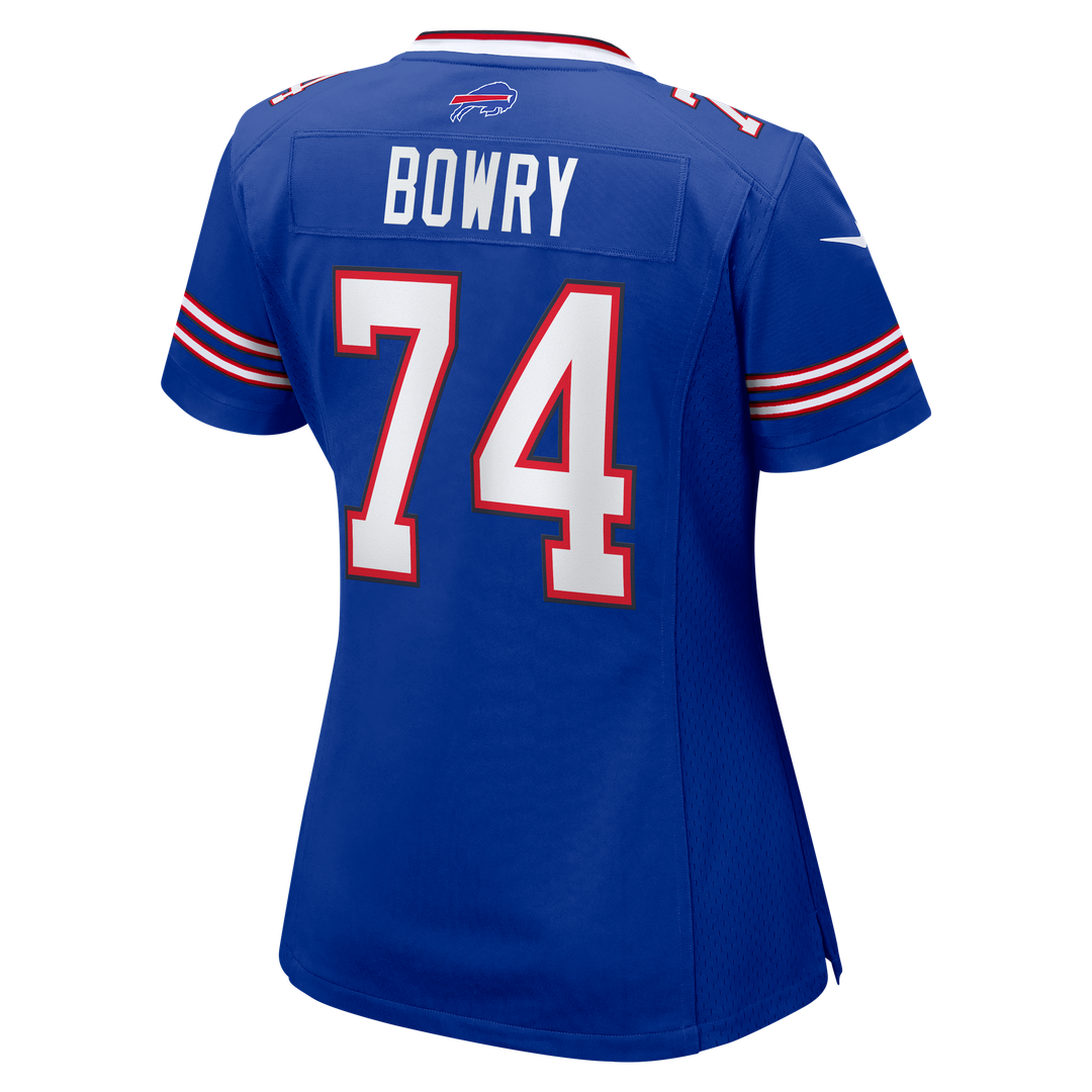 Jude Bowry Buffalo Bills Nike Women's Team Game Jersey - Royal