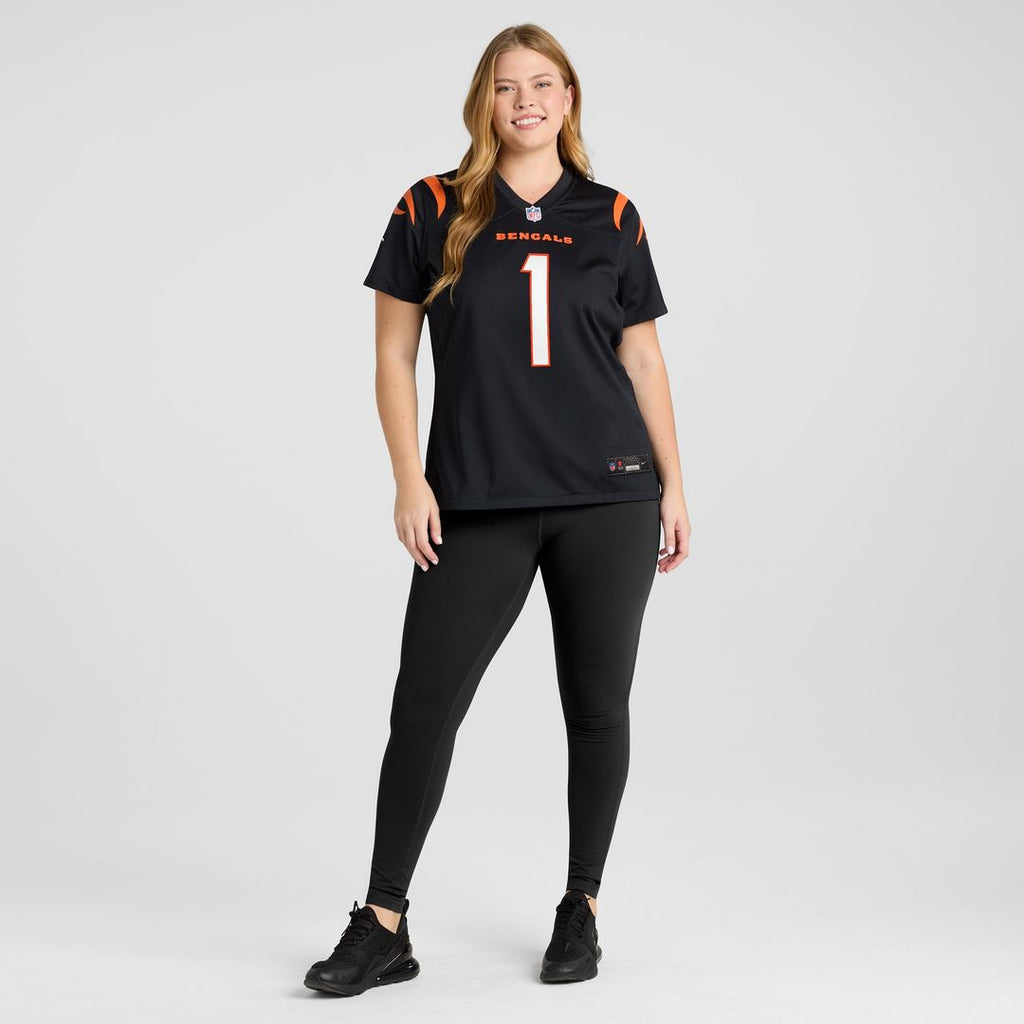 Ja'Marr Chase Cincinnati Bengals Nike Women's Game Official Jersey - Black