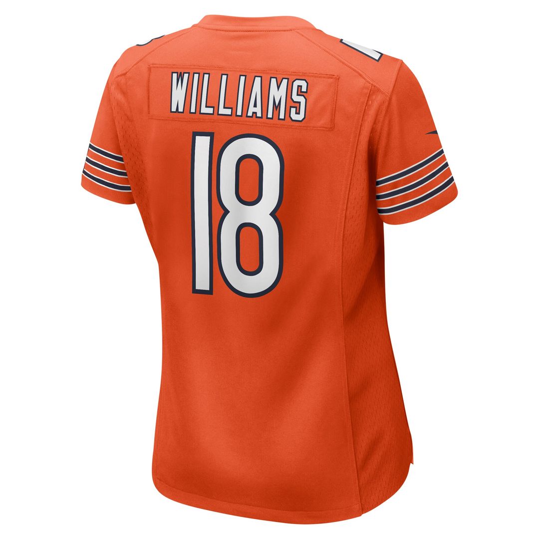 Caleb Williams Chicago Bears Nike Women's Alternate  Game Official Jersey - Orange