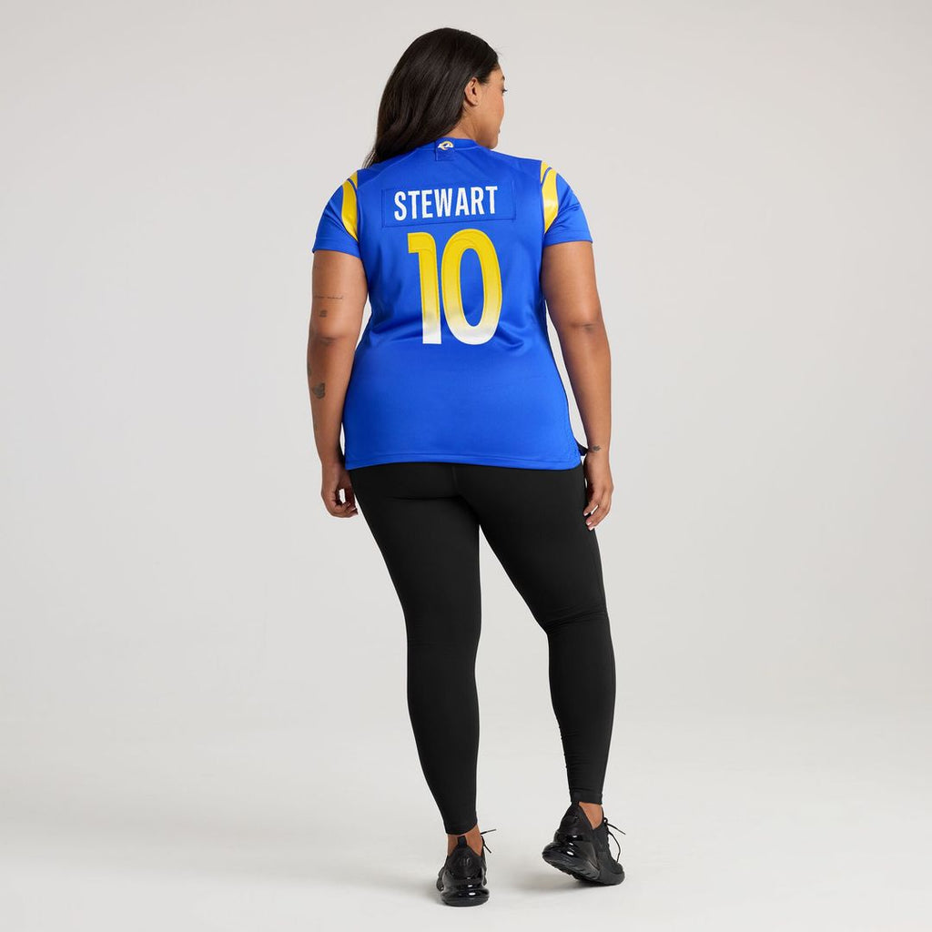 Josaiah Stewart Los Angeles Rams Nike Women's Team Game Jersey - Royal