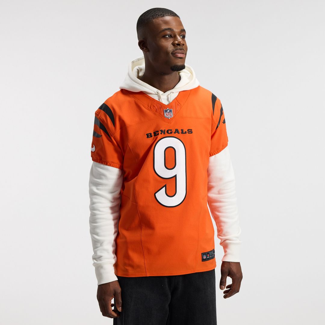 Joe Burrow Cincinnati Bengals Nike Vapor F.U.S.E. Elite Jersey - Orange