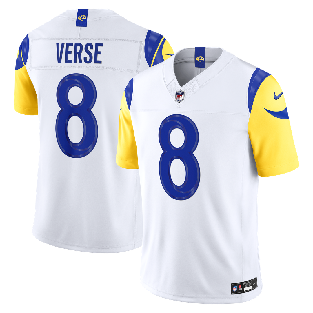 Jared Verse Los Angeles Rams Nike Vapor F.U.S.E. Stitched Limited Jersey - Royal
