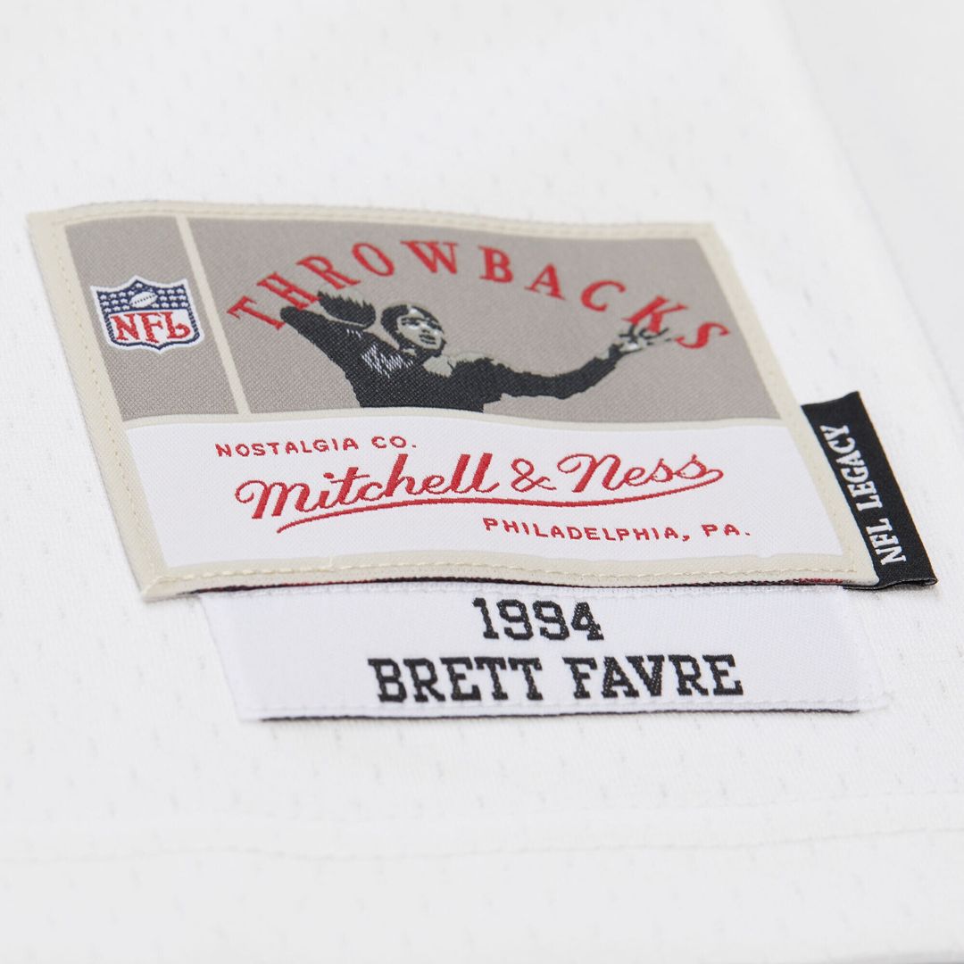 Brett Favre Green Bay Packers Mitchell & Ness 1994 Legacy Replica Official Jersey - White