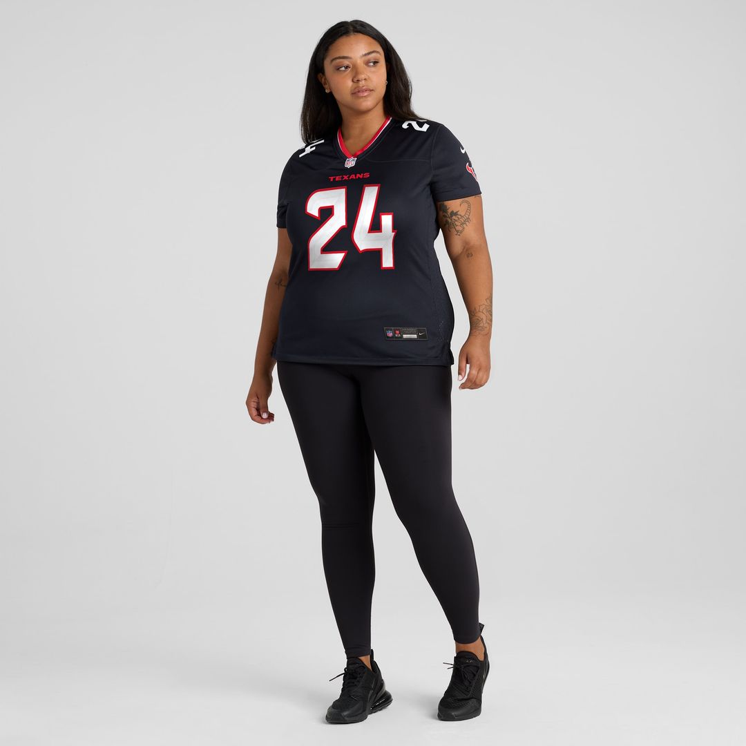 Derek Stingley Jr. Houston Texans Nike Women's Game Official Jersey - Navy