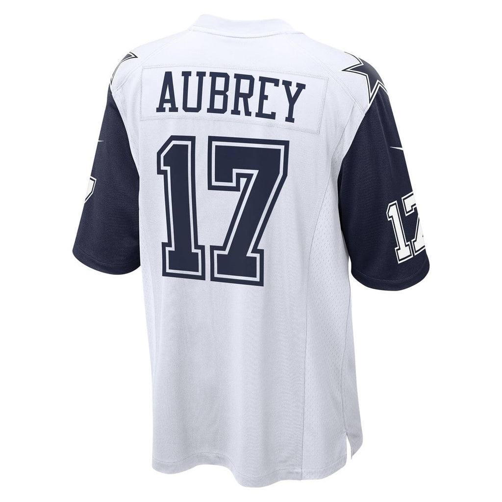 Brandon Aubrey Dallas Cowboys Nike Alternate Game Team Official Jersey - White