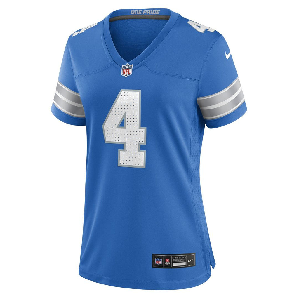 D.J. Reed Detroit Lions Nike Women's Team Game Official Jersey -  Blue