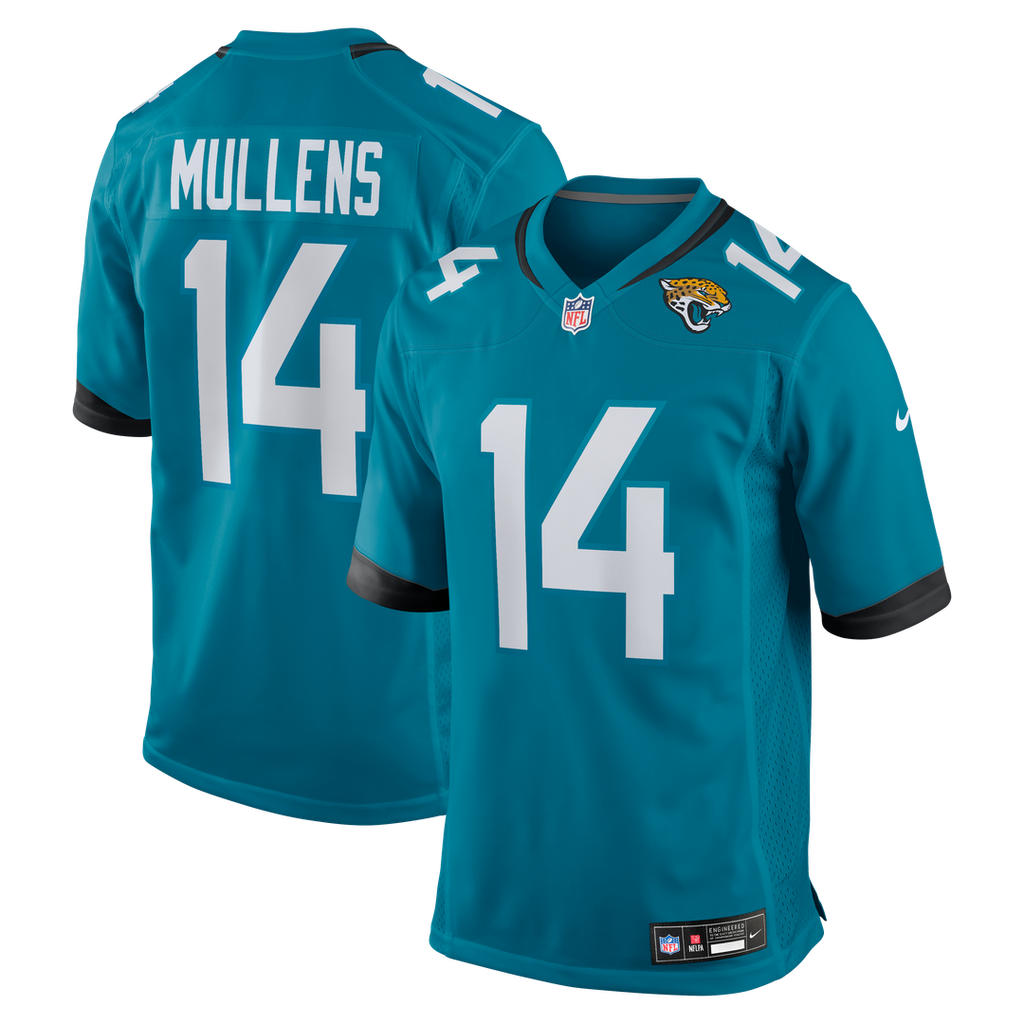 Nick Mullens Jacksonville Jaguars Nike Team Game Jersey - Teal