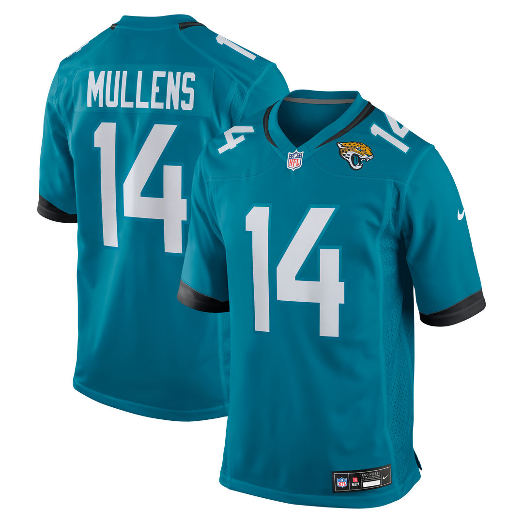 Nick Mullens Jacksonville Jaguars Nike Team Game Jersey - Teal