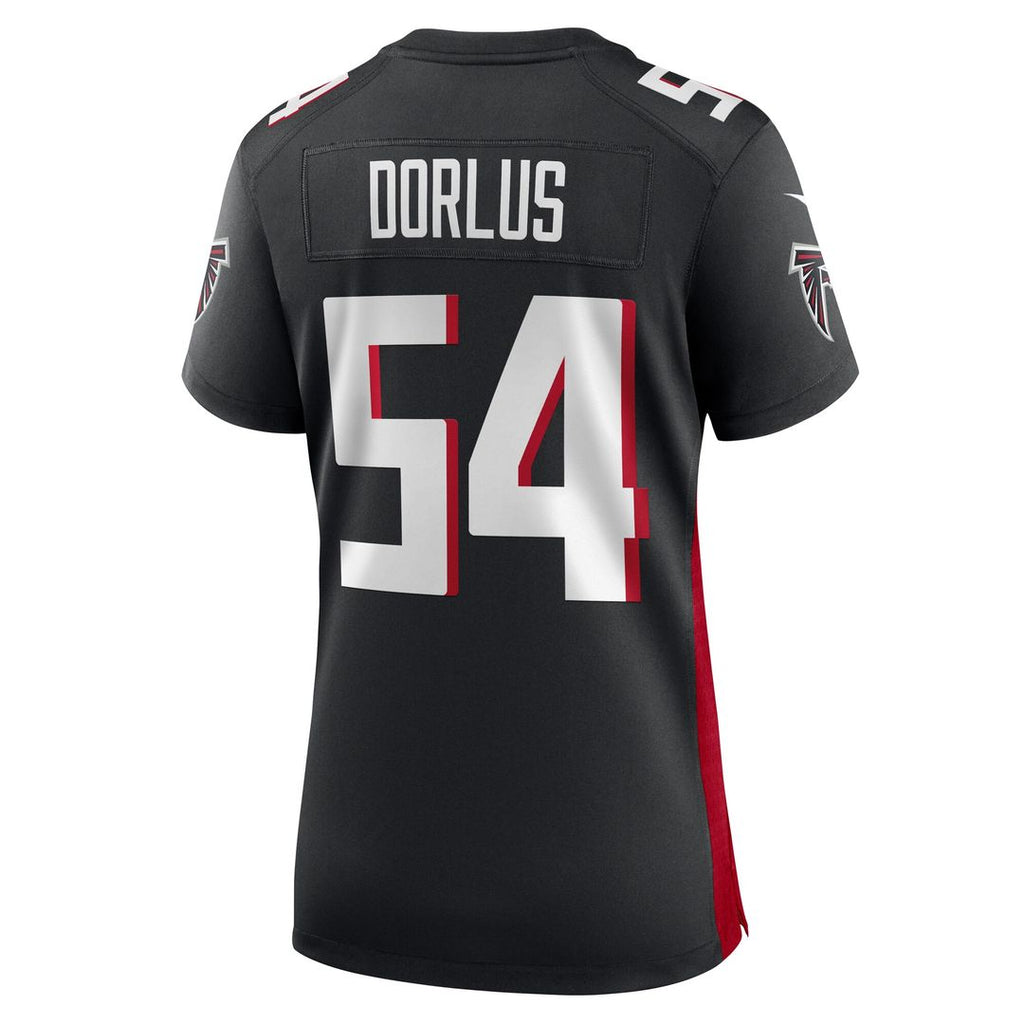Brandon Dorlus Atlanta Falcons Nike Women's  Game Official Jersey -  Black