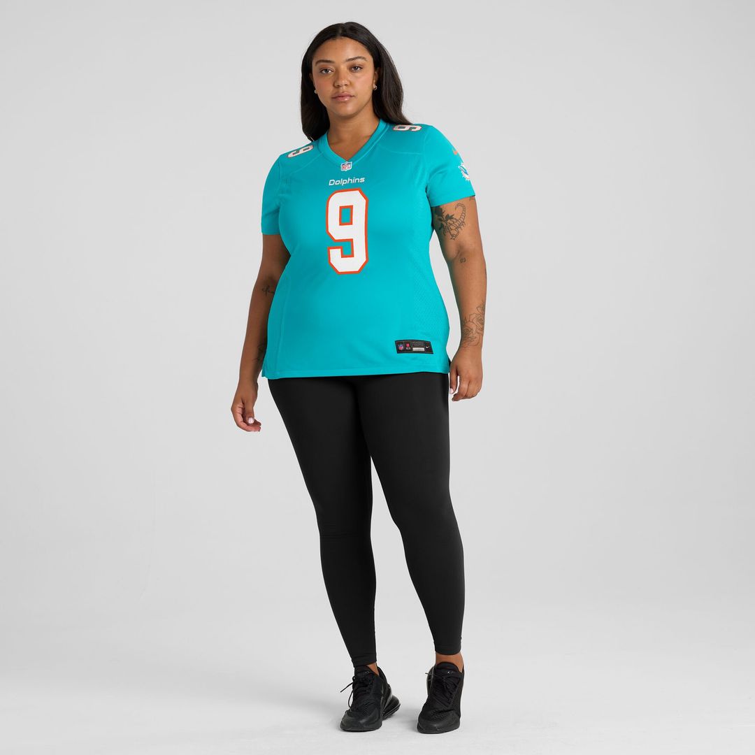 Ifeatu Melifonwu Miami Dolphins Nike Women's Team Game Jersey - Aqua
