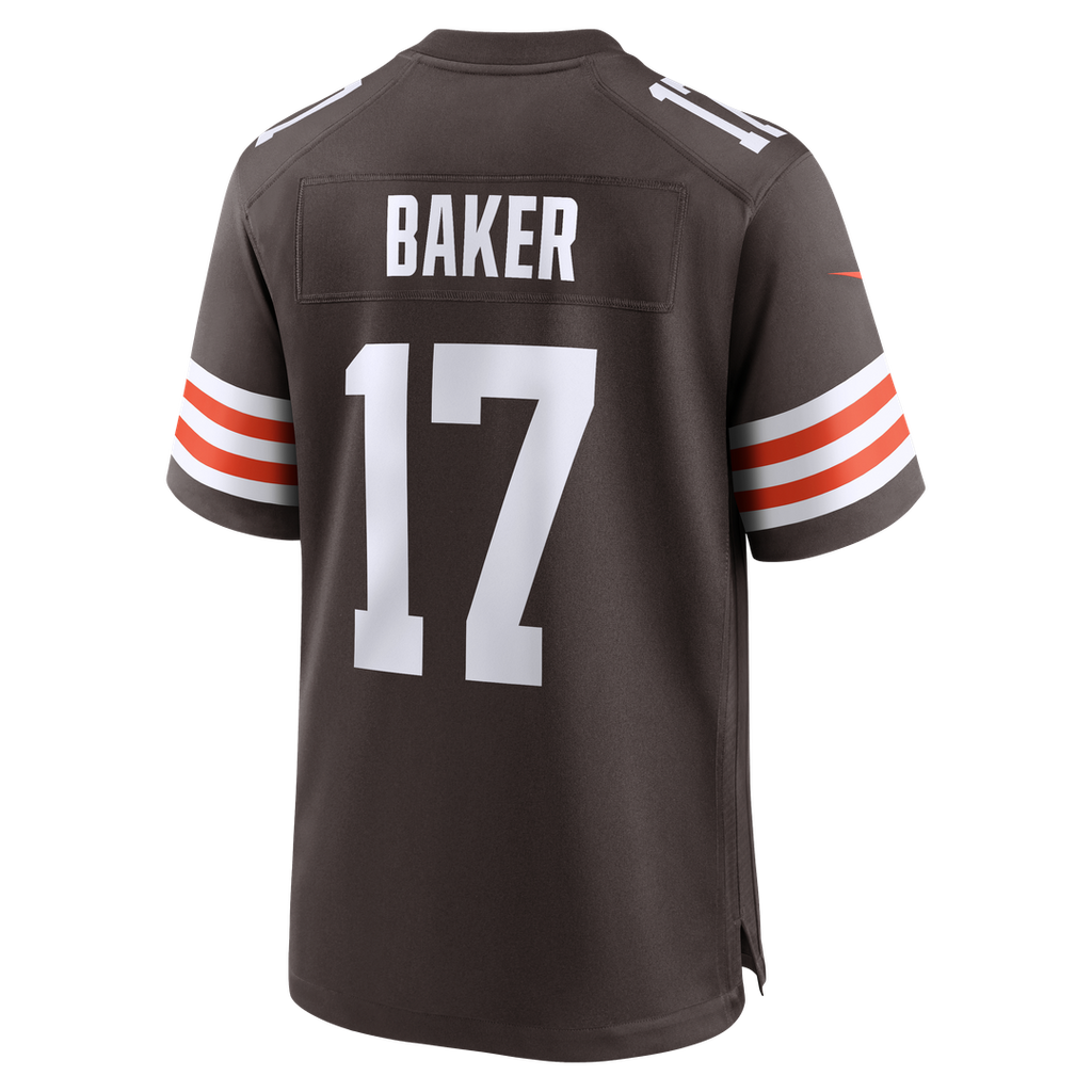 Jerome Baker Cleveland Browns Nike Team Game Jersey - Brown