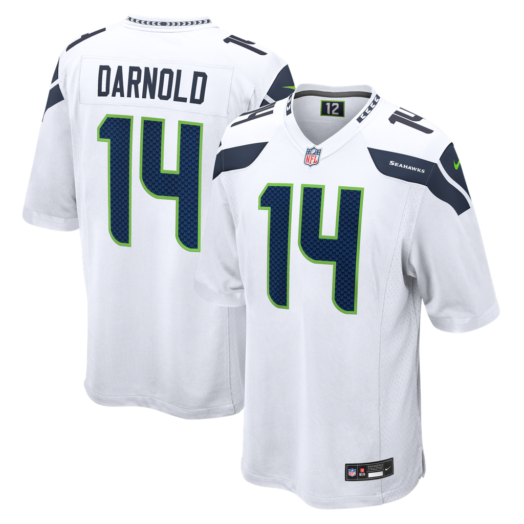 Sam Darnold Seattle Seahawks Nike Game Official Jersey - White