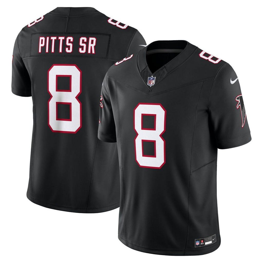 Kyle Pitts Sr. Atlanta Falcons Nike Vapor F.U.S.E. Limited Official Jersey - Black