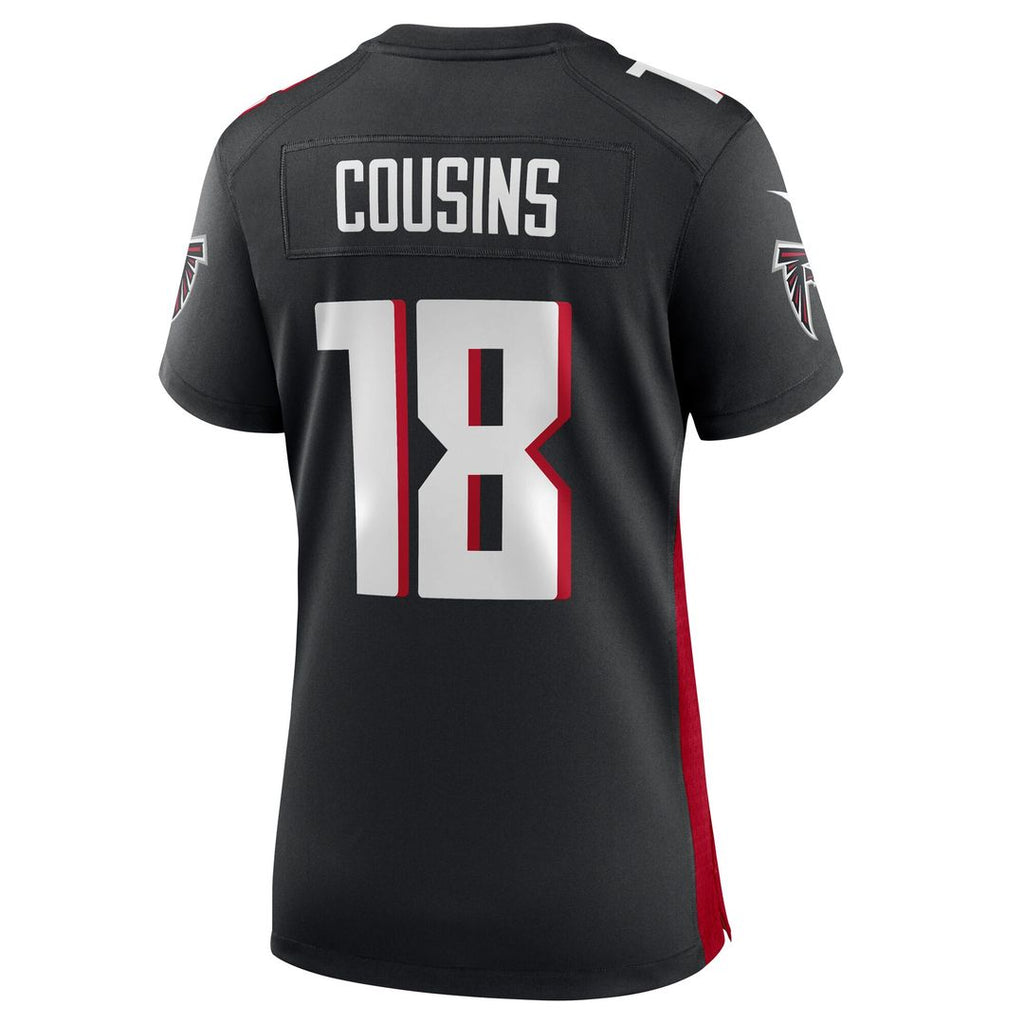 Kirk Cousins Atlanta Falcons Nike Women's Game Player Official Jersey - Black