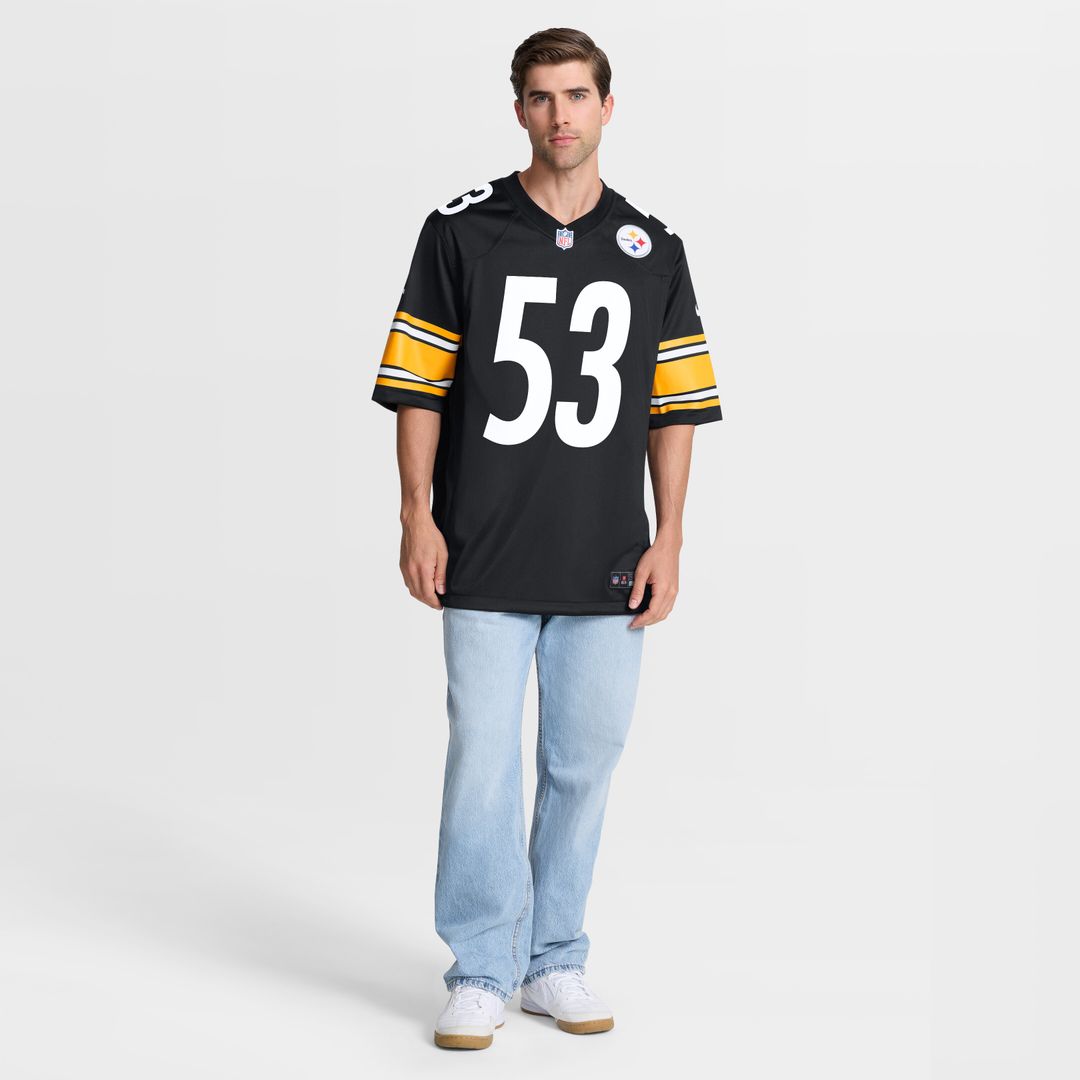 JaWhaun Bentley Pittsburgh Steelers Nike Team Game Official Jersey -  Black