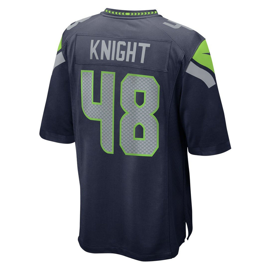 Tyrice Knight Seattle Seahawks Nike  Game Official Jersey -  College Navy