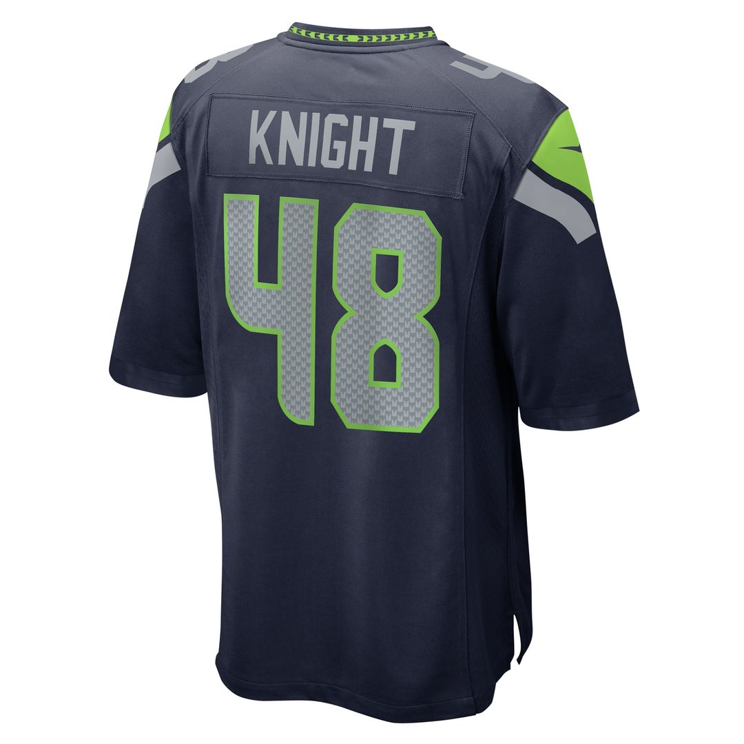 Tyrice Knight Seattle Seahawks Nike  Game Official Jersey -  College Navy
