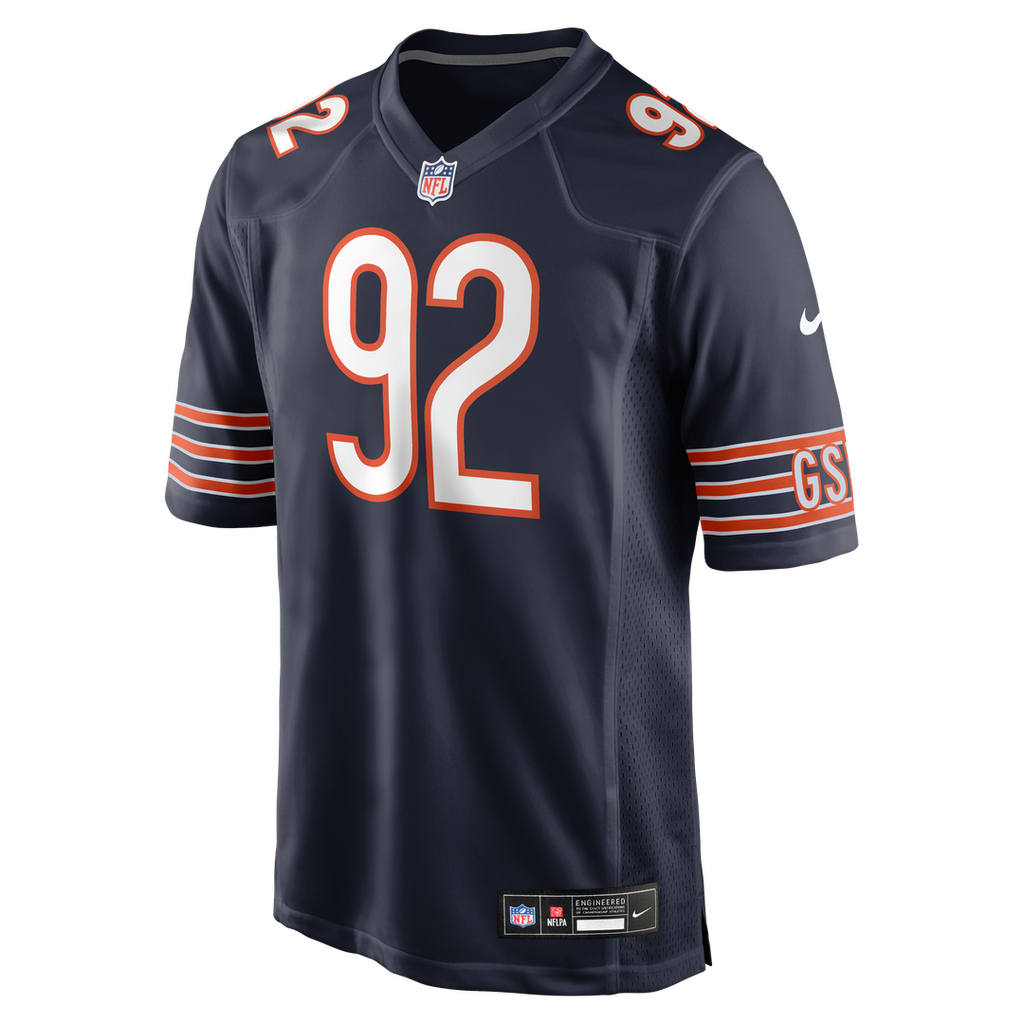 Daniel Hardy Chicago Bears Nike Team Game Official Jersey -  Navy