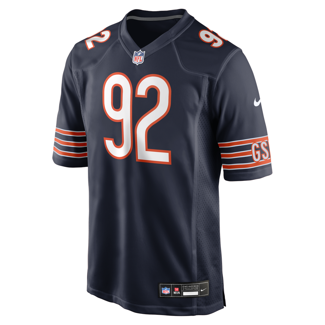 Daniel Hardy Chicago Bears Nike Team Game Official Jersey -  Navy