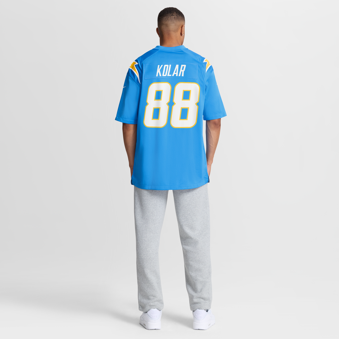 Charlie Kolar Los Angeles Chargers Nike Team Game Jersey - Powder Blue