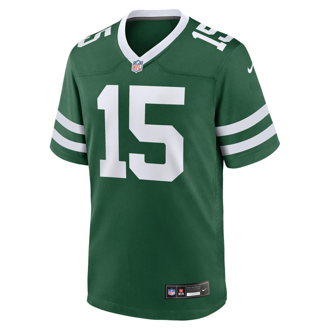 Adonai Mitchell New York Jets Nike Team  Game Official Jersey - Legacy Green